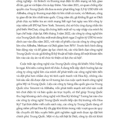 Sách - Trung Quốc Quản Lý Big Tech Và Nền Kinh Tế Như Thế Nào