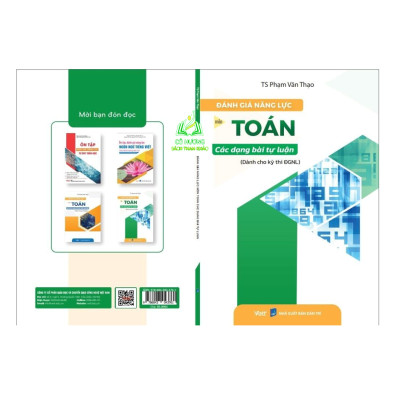 Sách - Đánh giá năng lực môn Toán bài thi tự luận kết hợp trắc nghiệm