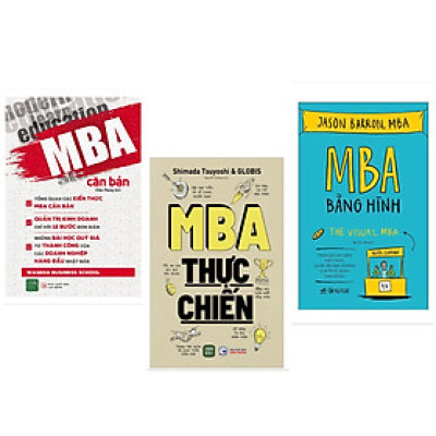 Combo 3 Cuốn Quản Lý Công Việc Hiệu Quả : MBA Căn Bản 