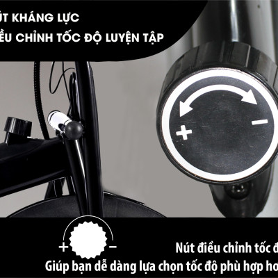 Xe Đạp Tập Thể Dục Tại Nhà Galen G016 Xe Đạp Tập Gym Đa Năng - BẢO HÀNH 24 THÁNG