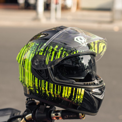 MŨ BẢO HIỂM FULLFACE YOHE 981 (MÀU TEM) - GARA20