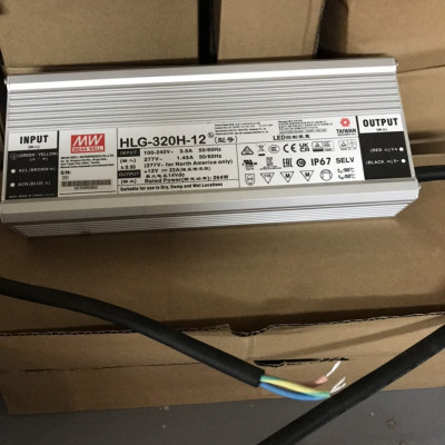 Nguồn LED 12V 22A HLG-320H-12 Meanwell