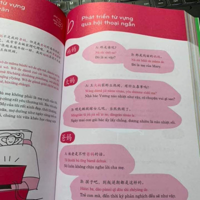 Combo 2 sách Từ điển hình ảnh Tam Ngữ Trung Anh Việt – Visual English Vietnamese Chinese Trilingual Dictionary +Phát triển từ vựng tiếng Trung Ứng dụng (in màu) (Có Audio nghe) +DVD tài liệu 