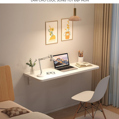 Bàn học gấp gọn thông minh có khe để đồ tiện dụng thương hiệu IGA -  GP302