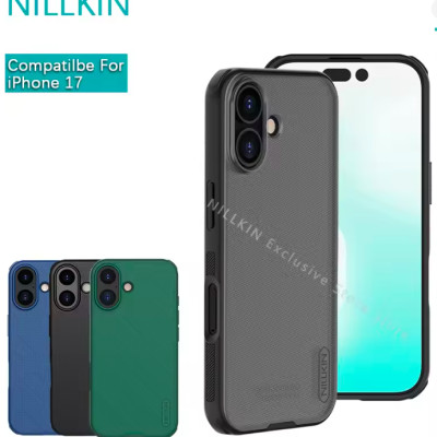 Ốp lưng cho iPhone 17 Pro Max /17 Pro / 17 Air / 17 hiệu Nillkin Frosted Shield Pro chống sống chống vân tay - Hàng chính hãng