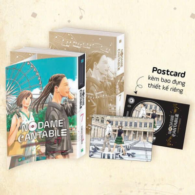 Sách - Nodame Cantabile - Khúc Ngẫu Hứng Của Nodame - New Edition - Tập 7 - Bản Đặc Biệt - Tặng Kèm Postcard + Phong Bì