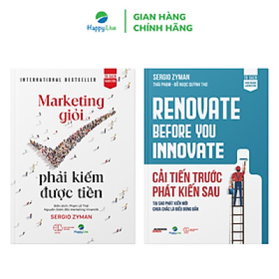 Bộ sách Kinh Doanh Bất Bại (Gồm 2 cuốn) - Happy Live