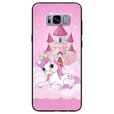 Ốp lưng dành cho Samsung S8 - S8 Plus - S9 Plus mẫu Ngựa Và Lâu Đài