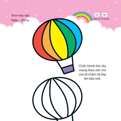 Bé Tập Tô Màu - Từ Cơ Bản Đến Nâng Cao - Những Sắc Màu Kỳ Diệu 1