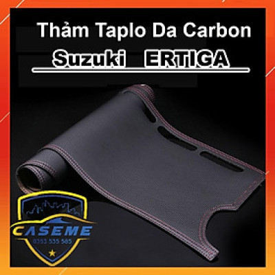 Thảm Taplo Da Vân Carbon Xe Suzuki Ertiga 2018 2019 2020 hàng cao cấp