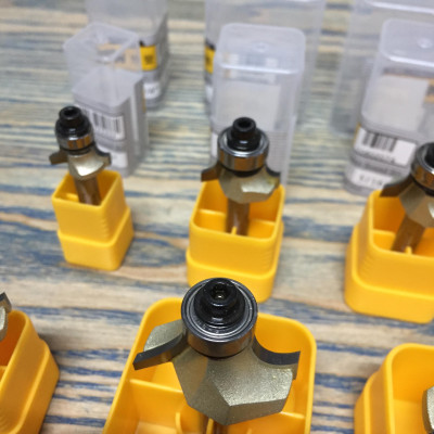 Mũi phay, mũi soi, mũi cắt vát cạnh tròn lồi 1/4"x3/8"(R=4.76mm) ARDEN