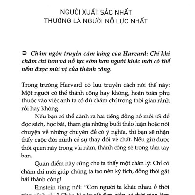 Harvard Bốn Rưỡi Sáng - Bí Kíp Thành Công Của Harvard Dành Cho Bạn Trẻ