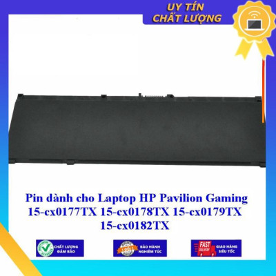 Pin dùng cho Laptop HP Pavilion Gaming 15-cx0177TX 15-cx0178TX 15-cx0179TX 15-cx0182TX - Hàng Nhập Khẩu New Seal
