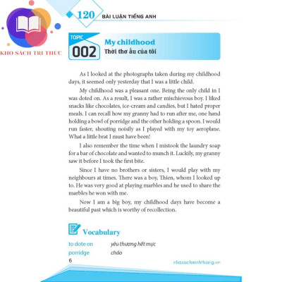 Sách - 120 bài luận tiếng Anh (bìa mềm)