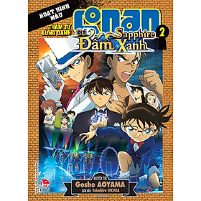Sách - Thám tử lừng danh Conan - Hoạt hình màu - Cú đấm Sapphire xanh