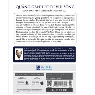 Quảng gánh lo đi và vui sống Nguyễn Hiến Lê (tặng kèm bút chì dễ thương)