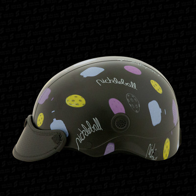 ƯU ĐÃI - Mũ bảo hiểm lỗ thông gió hoa văn chính hãng NÓN SƠN AMP-ĐN120