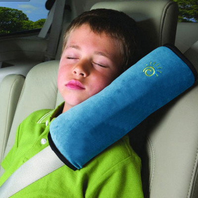 Gối tựa đầu gắn dây An toàn trên xe hơi Ô tô chống mỏi đau cổ - Gối ngủ