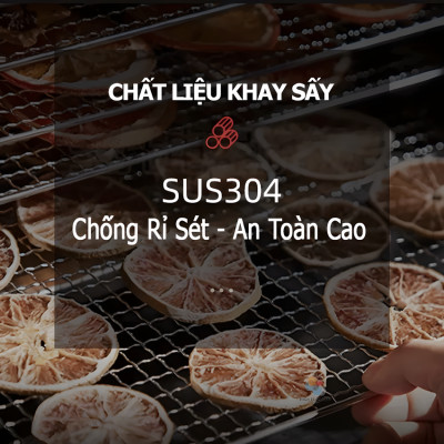 Máy sấy thực phẩm công nghiệp 210 lít, 22 khay Thương hiệu Mỹ cao cấp Septree DBC-22A - Bảo Hành 12 Tháng (Hàng Nhập Khẩu)