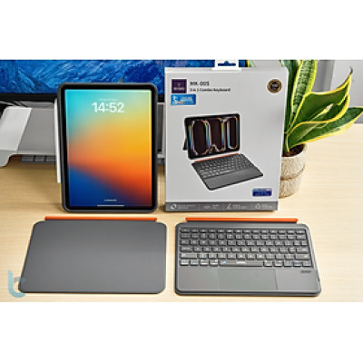Bao Bàn Phím cho iPad A16 Gen 11 2025 Trackpad Bluetooth WIWU 3in1 Mag Magnetic Keyboard MK-005 - Hàng chính hãng