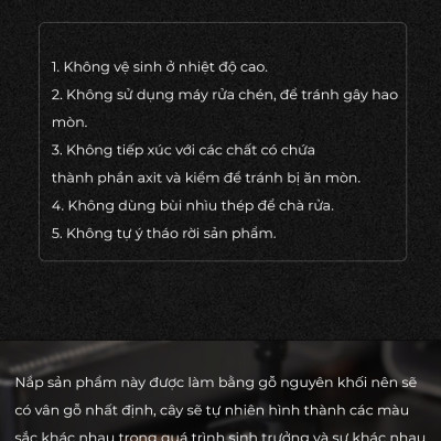 Feepie kim xoay tán đều bột Wood charm