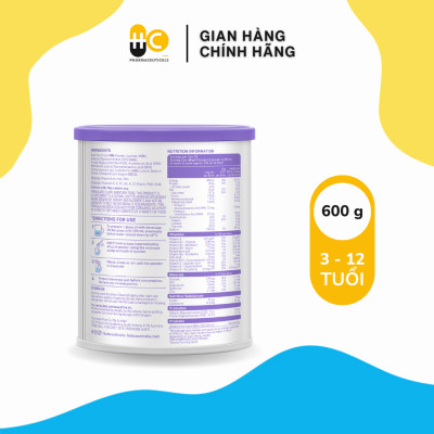 Sữa dinh dưỡng Bubs Easy-Digest Goat Milk Growing Up Nutrition 600g