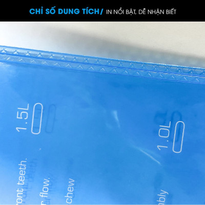 Bình nước thể thao, túi nước chạy bộ leo núi có vòi hút GoodFit GF04RA