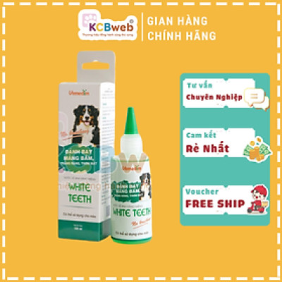 Nước súc miệng cho chó mèo Vemedim White-Teeth