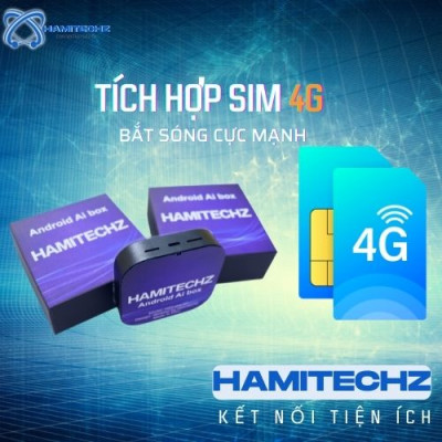 Hamitechz Carplay Android Ai Box - RAM 4G, ROM 64GB HÀNG CHÍNH HÃNG