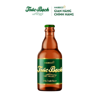 Bia Trúc Bạch IPA Craft - Hộp 6 chai 330ml
