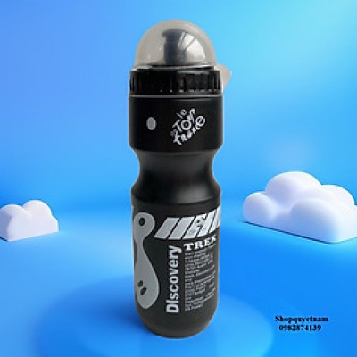 Bình nước xe đạp thể thao cao cấp và gọng bình, dung tích 750ml