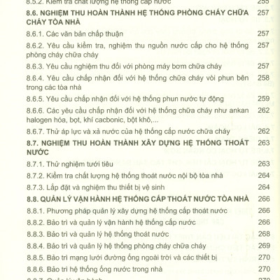 Cấp Thoát Nước Trong Tòa Nhà 