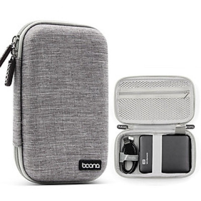 Túi đựng ổ cứng di động, cáp sạc điện thoại, tai nghe, usb Baona - DRU Hàng chính hãng