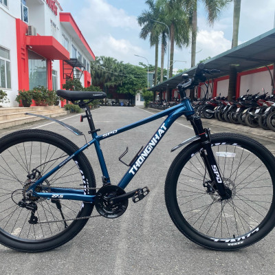 Xe đạp thể thao Thống Nhất SPD khung nhôm đi dây âm sườn, phù hợp với người cao từ 1m57 trở lên