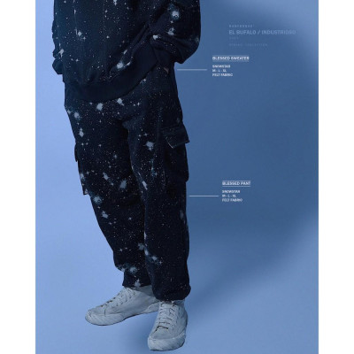 Quần Dài Thun RANV RBAE BLESSED Đen