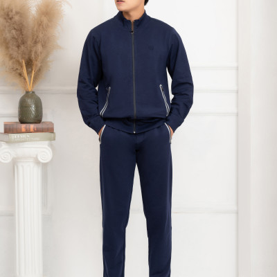 Bộ nỉ kéo khóa nam Aligro BN8