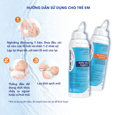 COMBO XỊT MŨI HÀNG NGÀY CHO CẢ GIA ĐÌNH – DAILY NASAL HYGIENE