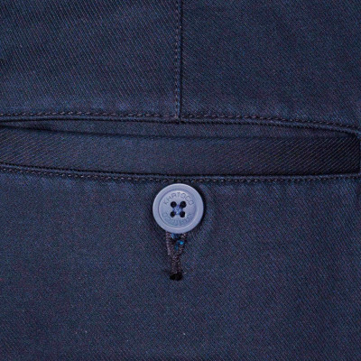 Quần Kaki Nam ống suông 1 ly Khatoco Q2M578R1-CNXA510-2605-1-XANH ĐẬM