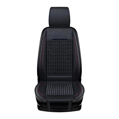 Lót ghế tựa lưng dạng hạt gỗ cao cấp cho ô tô