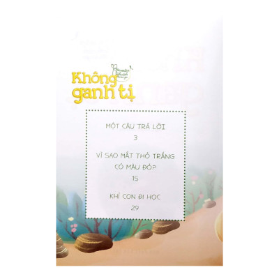 Gieo Mầm Tính Cách Cho Bé Yêu - Không Ganh Tị