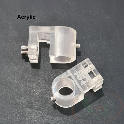 Kẹp ống in out TRU CNC Holder mica / nhôm / inox giữ lọc thùng bể cá tép thủy sinh tiểu cảnh