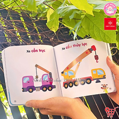 Sách - 200 từ vựng mẹ cùng con học nói - Đinh Tị Books