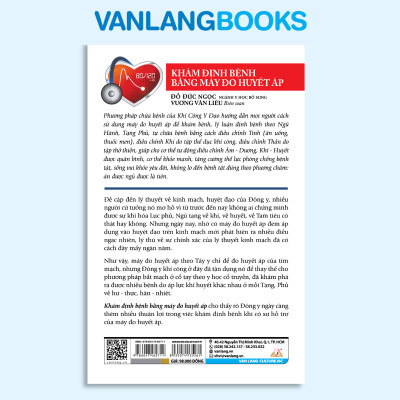Khám Định Bệnh Bằng Máy Đo Huyết Áp - Vanlangbooks - Tái Bản