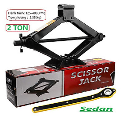 Bô kích nâng gầm xe ô tô, xe hơi 2T - cho dòng sedan, hoặc cross A