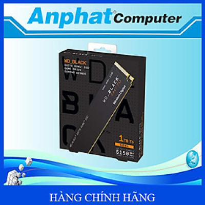 Ổ cứng SSD WD Black SN770 1TB M2 PCIe NVMe Gen 4×4 ( WDS100T3X0E ) - Hàng Chính Hãng