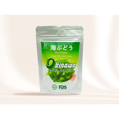 Rong Nho Tách Nước OKINAWA Gói Zip 100g Giàu Dinh Dưỡng