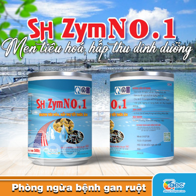 Chế phẩm men tiêu hóa SH Zym – Hỗ trợ hấp thụ dinh dưỡng cho tôm cá