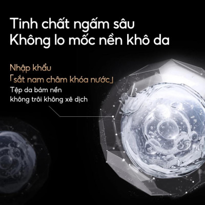 Phấn phủ CARSLAN dạng bột từ tính kiềm dầu màu đen chống nước chống mồ hôi che phủ bóng dầu cho mặt 8g