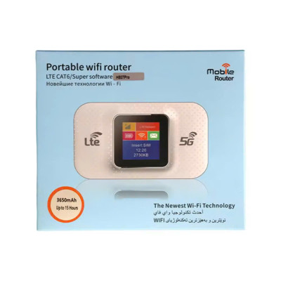 Phát Wifi Di Động Tốc Độ Cao 4G/5G LTE 150Mbps - Màn Hình Màu LCD - Bản Quốc Tế Hỗ Trợ Tất Cả Nhà Mạng - Dung Lượng Pin Lên Đến 15 Giờ - Hàng Chính Hãng
