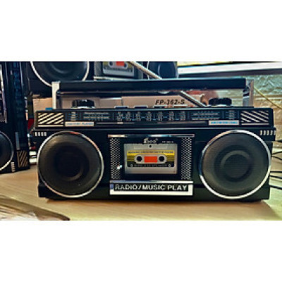 Đài FM Radio FP-362S 2 Loa kiêm loa bluetooth- Sạc Năng Lượng Mặt trời, Đài FM, AM, SW1-2, đài FM Hàng Chính Hãng